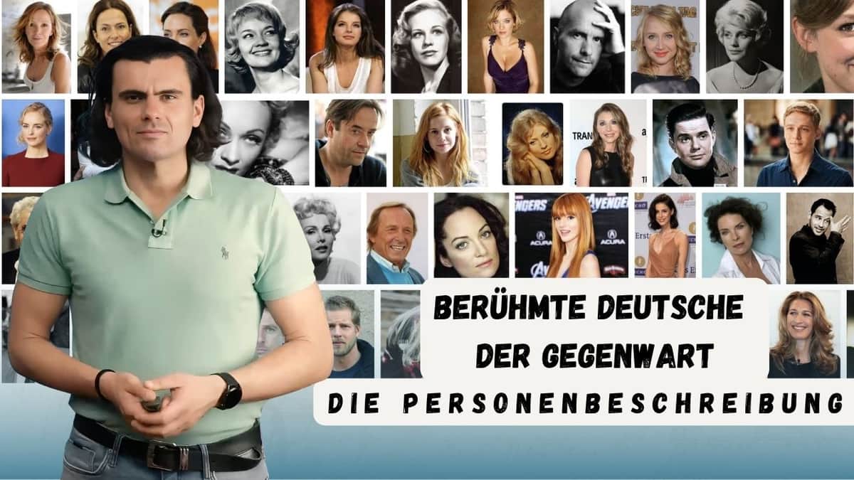 Famous Contemporary Germans | Berühmte Deutsche der Gegenwart