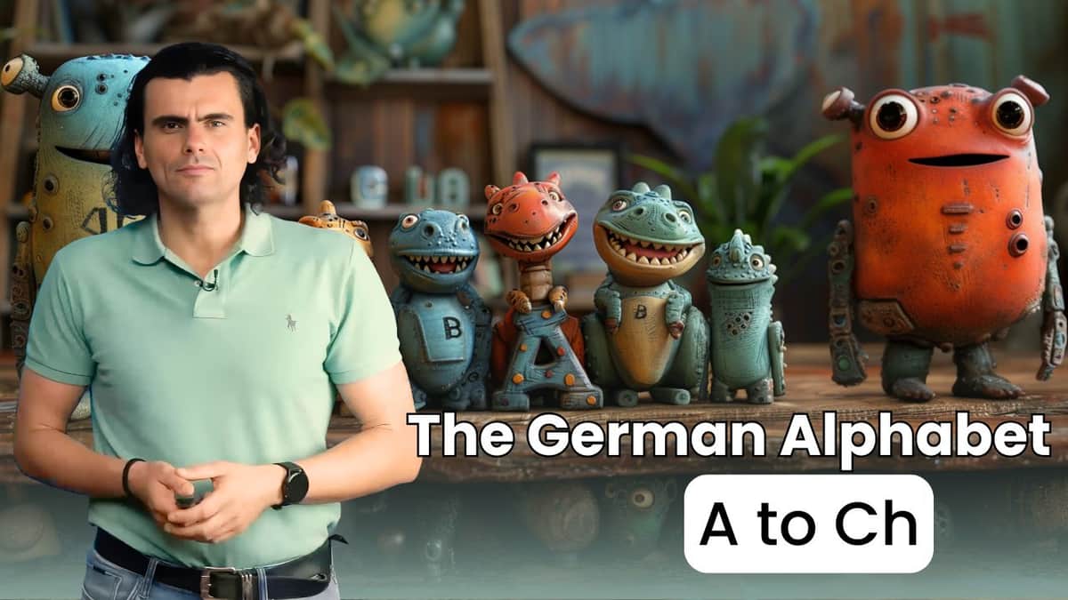 The German Alphabet - A to Ch | Das deutsche Alphabet – A bis Ch