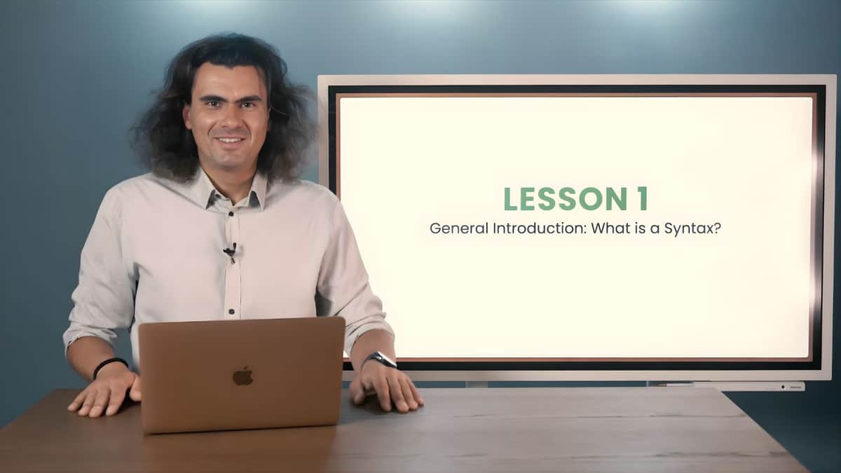 General Introduction: What is a Syntax? | Allgemeine Einführung: Was ist Syntax?