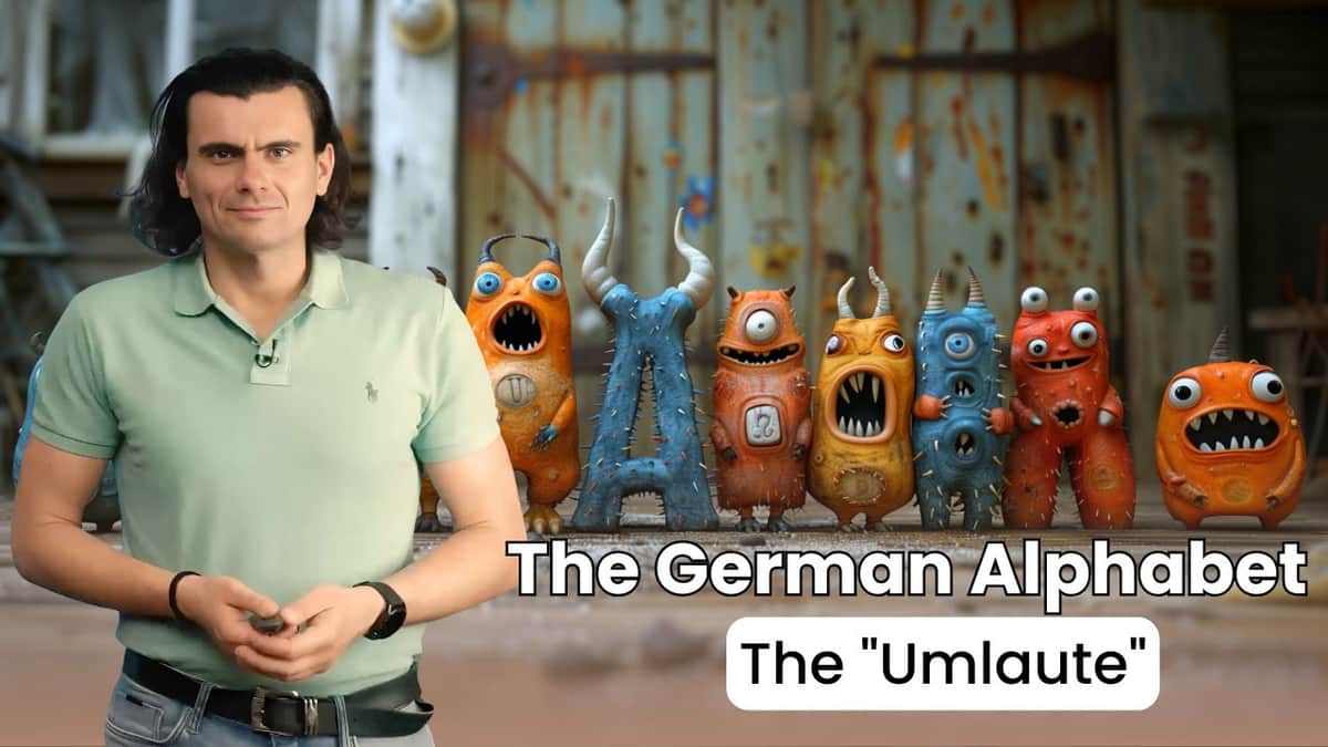 The German Alphabet - The "Umlaute" | Das deutsche Alphabet – die "Umlaute"