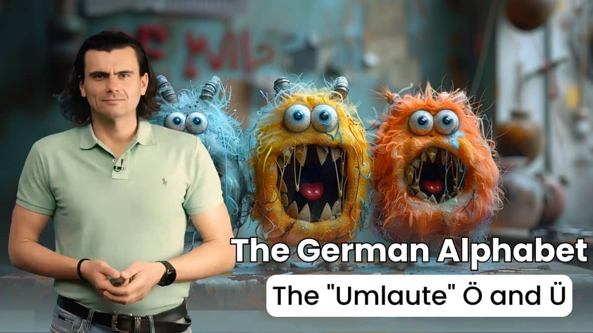 The German Alphabet - Die Umlaute Ö and Ü | Das deutsche Alphabet – die Umlaute Ö und Ü