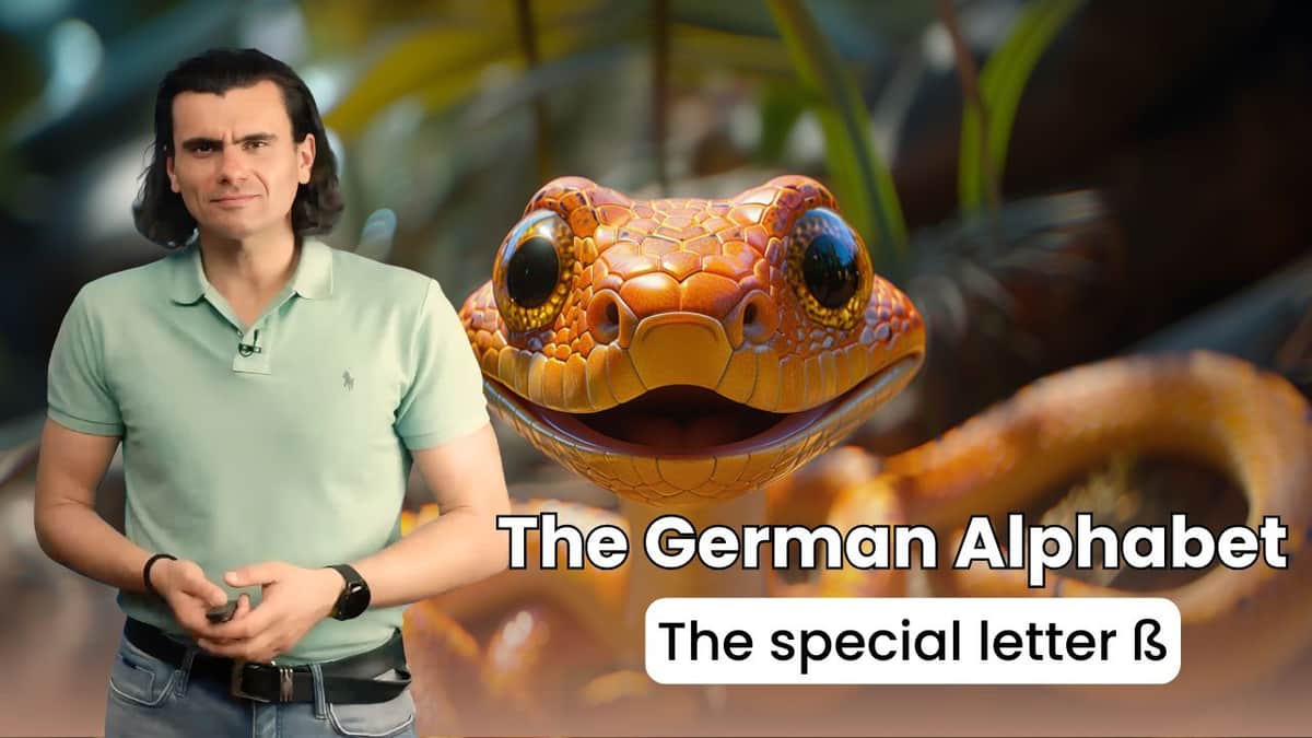 The German Alphabet - The special letter ß | Das deutsche Alphabet – der besondere Buchstabe ß