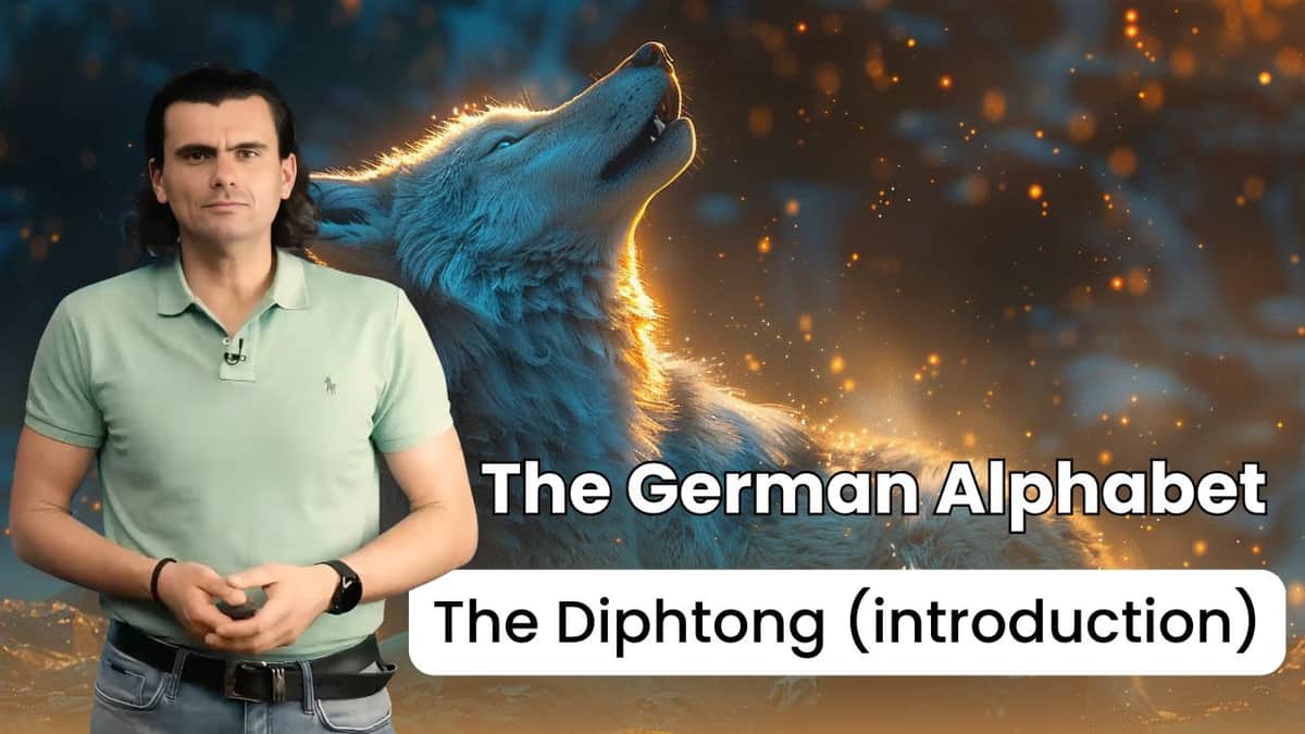 The German Alphabet - The Diphtong | Das deutsche Alphabet – der Diphthong