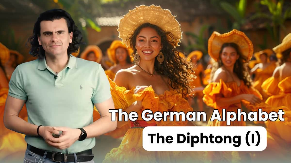 The German Alphabet - The Diphtong I | Das deutsche Alphabet – der Diphthong I