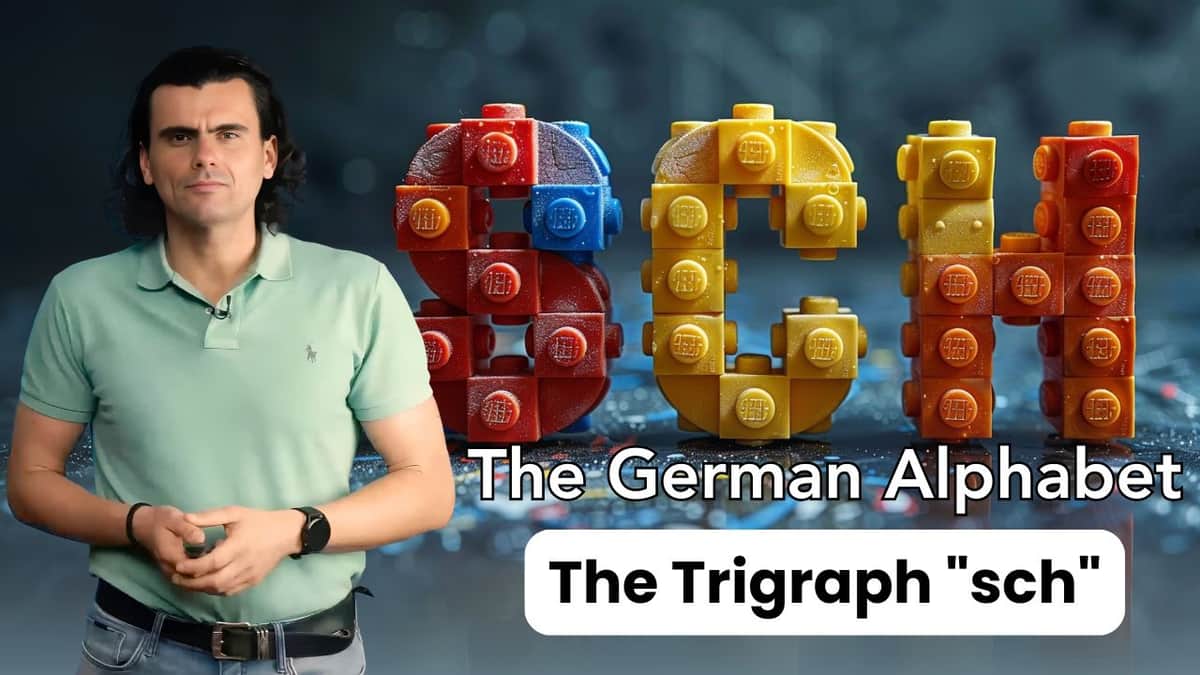 The German Alphabet - The Trigraph "sch" | Das deutsche Alphabet – der Trigraph "sch"