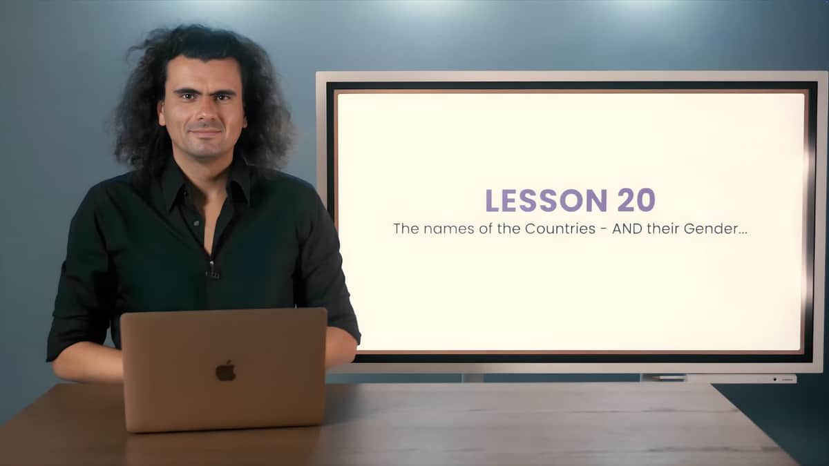 The names of the Countries - AND their Gender... | Die Namen der Länder – UND ihr Genus...