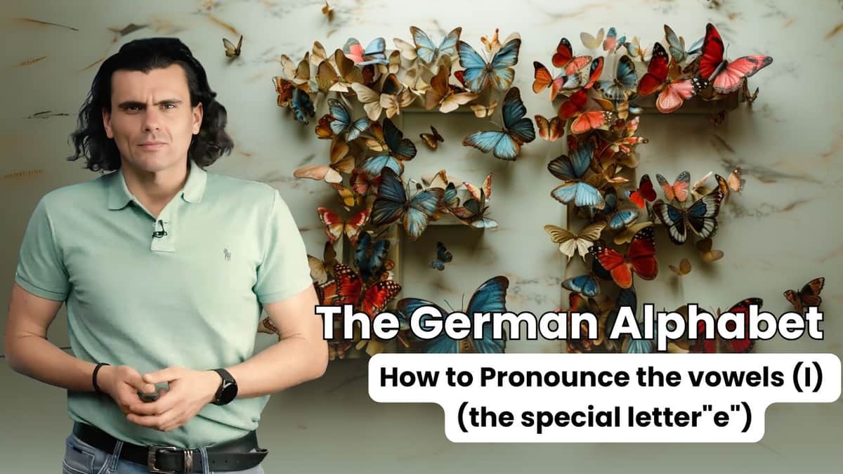 How to Pronounce the Vowels I ("e") | Wie spricht man die Vokale aus I ("e")