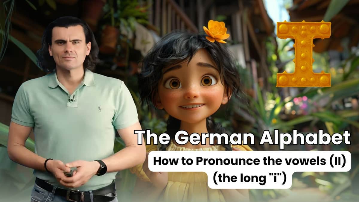 How to Pronounce the vowels II (the long "i") | Wie spricht man die Vokale aus II (das lange "i")