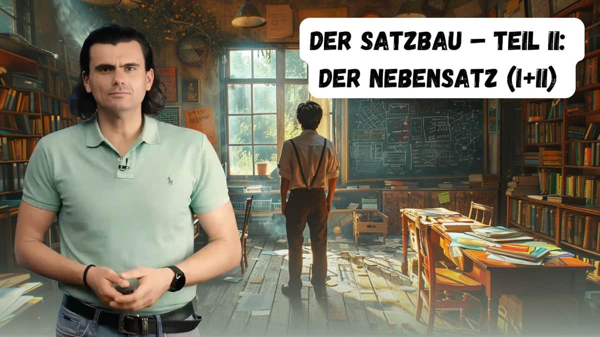 Sentence Structure Part II: The Subordinate Clause (I+II) | Satzbau Teil II Der Nebensatz (I+II)