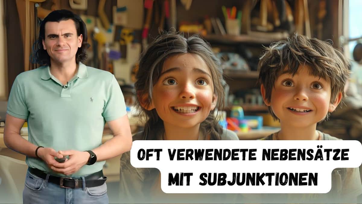 Frequently Used Subordinate Clauses with Subjunctions | Oft verwendete Nebensätze mit Subjunktionen