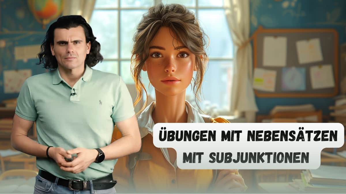 Subordinate Clauses with Subjunctions | Nebensätzen mit Subjunktionen
