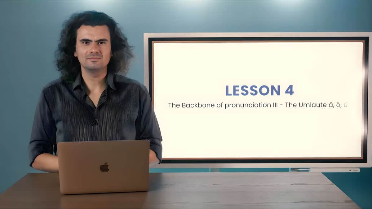 Backbone of Pronunciation III: ä, ö, ü | Rückgrat der Aussprache III: ä, ö, ü